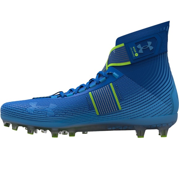 Under Armour Men’s Highlight MC Football Cleats in Royal Blue Size 11.5 - Picture 3 of 5